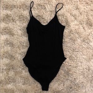 Ribbed aqua body suit - NWT